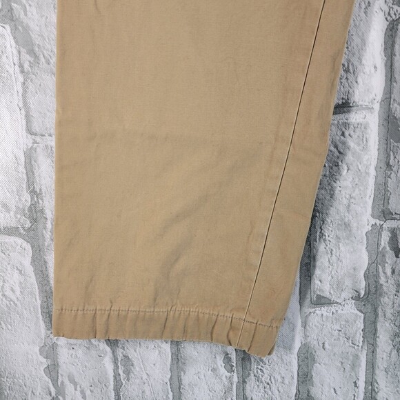 VTG Territory Ahead Flannel Lined Chino Pants Drawstring Medium 34x28 Hiking - Picture 4 of 12